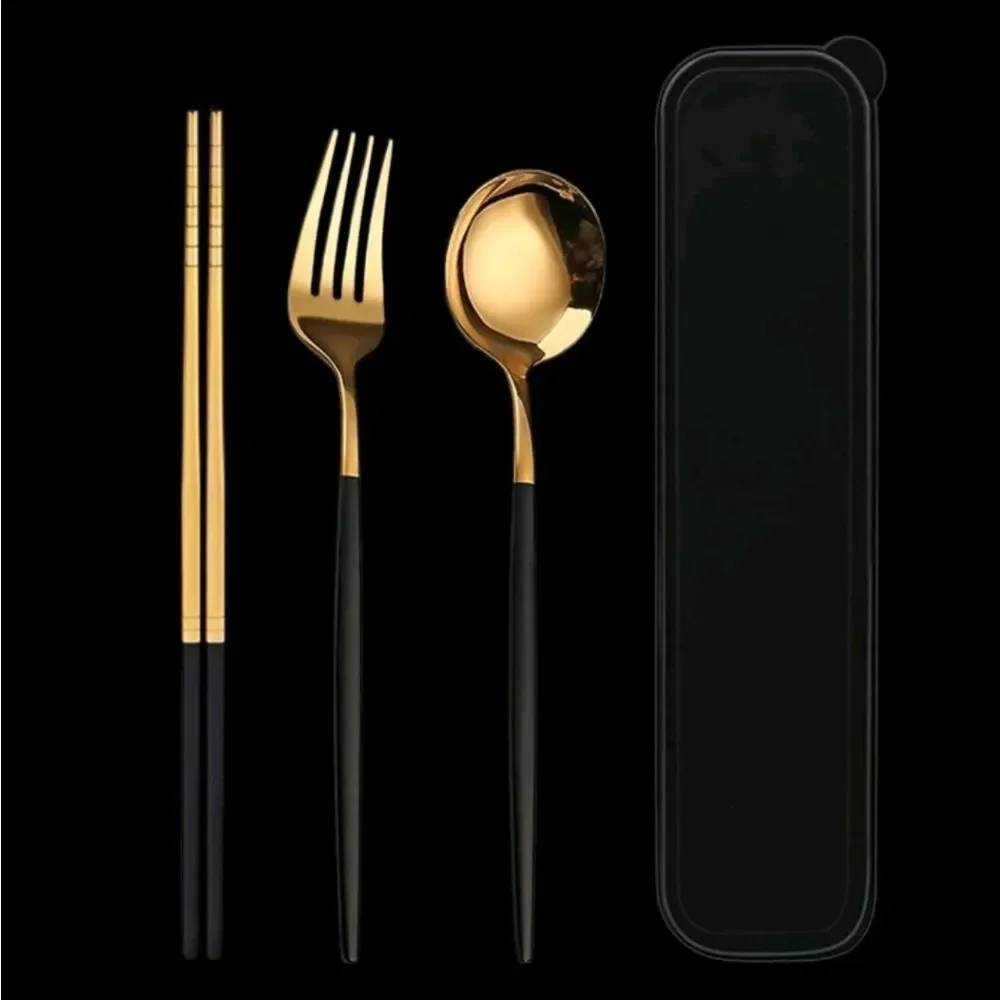 5 pc. Luxe Look Silverware Set To Go